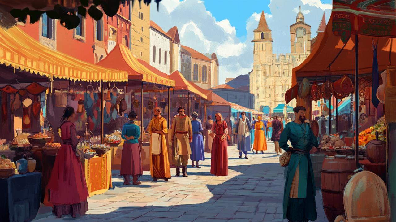 Explorando la vida y sociedad moderna a través de los mercados culturales europeos